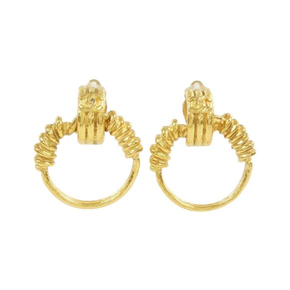 CHANEL Gold Earrings